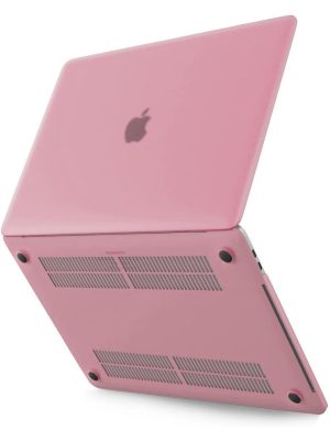 Newface Macbook Pro 13 2020 Macbook Buzlu Kapak - Pembe