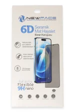 Newface Samsung Galaxy A05 6D Antistatik Mat Seramik Hayalet Nano Ekran Koruyucu - Görsel 2
