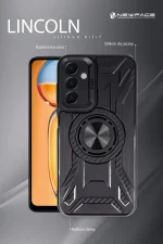 Newface Samsung Galaxy A05 Kılıf Lincoln Silikon - Siyah - Görsel 3