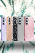 Newface Samsung Galaxy A14 4G Kılıf Glow Kapak - Siyah - Görsel 3