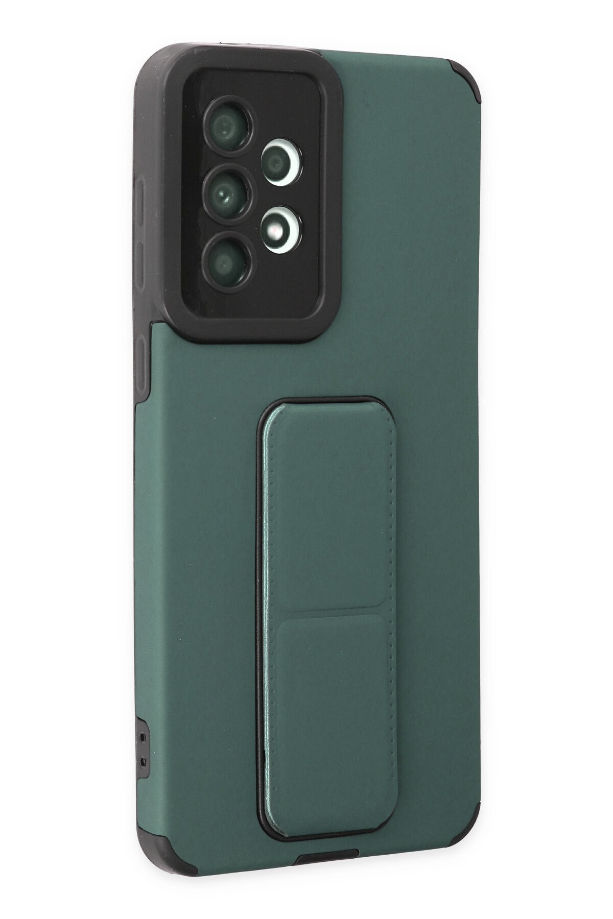 newface-samsung-galaxy-a33-5g-kilif-mega-standli-silikon-yesil-63341623e4f12.jpg Newface Samsung Galaxy A33 5G Kılıf Mega Standlı Silikon - Yeşil - Görsel 2