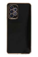 Newface Samsung Galaxy A52 Kılıf Volet Silikon - Siyah