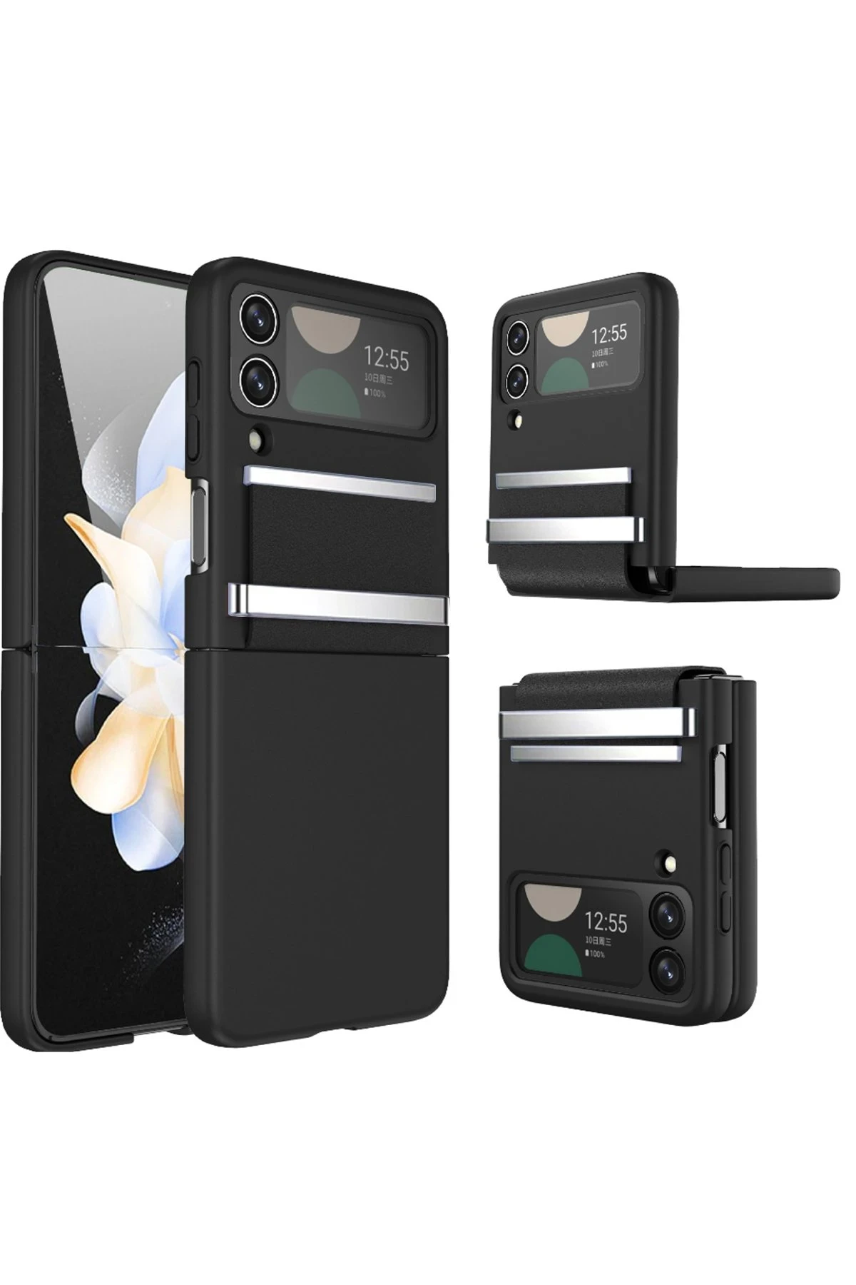 newface-samsung-galaxy-z-flip-3-kilif-belt-flip-kapak-siyah-default.webp Newface Samsung Galaxy Z Flip 3 Kılıf Belt Flip Kapak - Siyah - Görsel 1