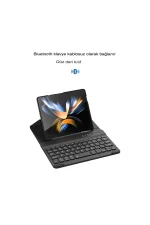 Newface Universal Universal Kılıf Fold Klavye - Siyah - Görsel 2