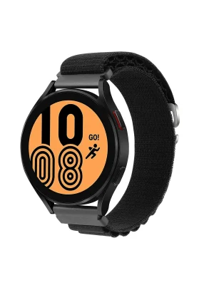 Newface Watch 20mm KR410 Kumaş Kordon - Siyah