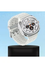 Newface Watch 7 Ultra KR417 Rug Silikon Kordon - Siyah - Görsel 2