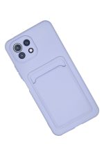 Newface Xiaomi Mi 11 Kılıf Kelvin Kartvizitli Silikon - Lila - Görsel 2