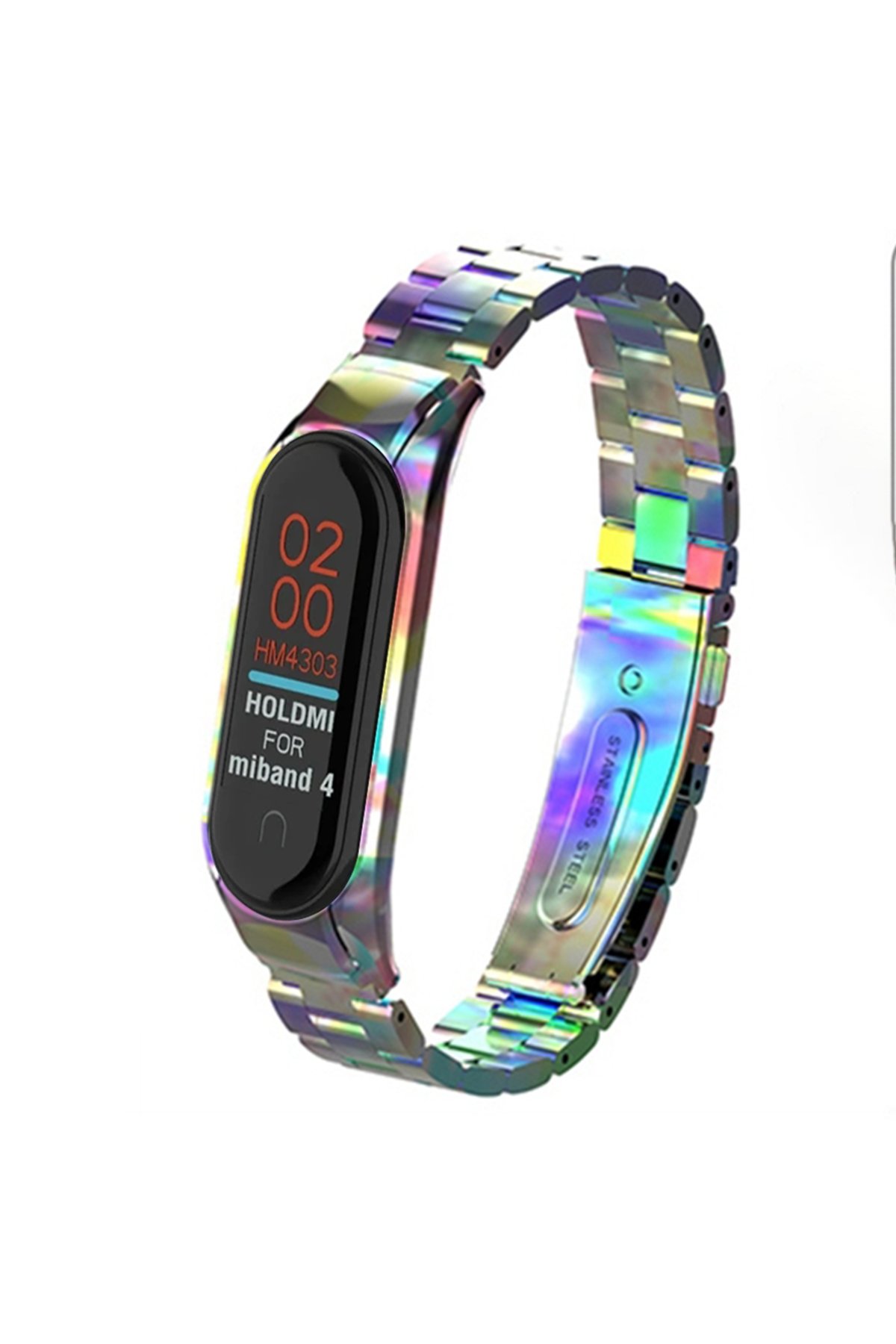 newface-xiaomi-mi-band-4-metal-baklali-kordon-rainbow-63da67545f0c6.jpg Newface Xiaomi Mi Band 4 Metal Baklalı Kordon - Rainbow - Görsel 1