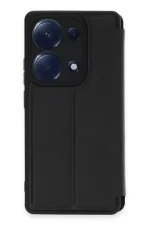 Newface Xiaomi Redmi Note 13 Pro 4G Kılıf Flip Cover - Siyah - Görsel 3