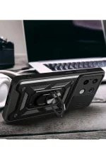 Newface Xiaomi Redmi Note 13 Pro 4G Pars Lens Yüzüklü Silikon - Kırmızı - Görsel 2