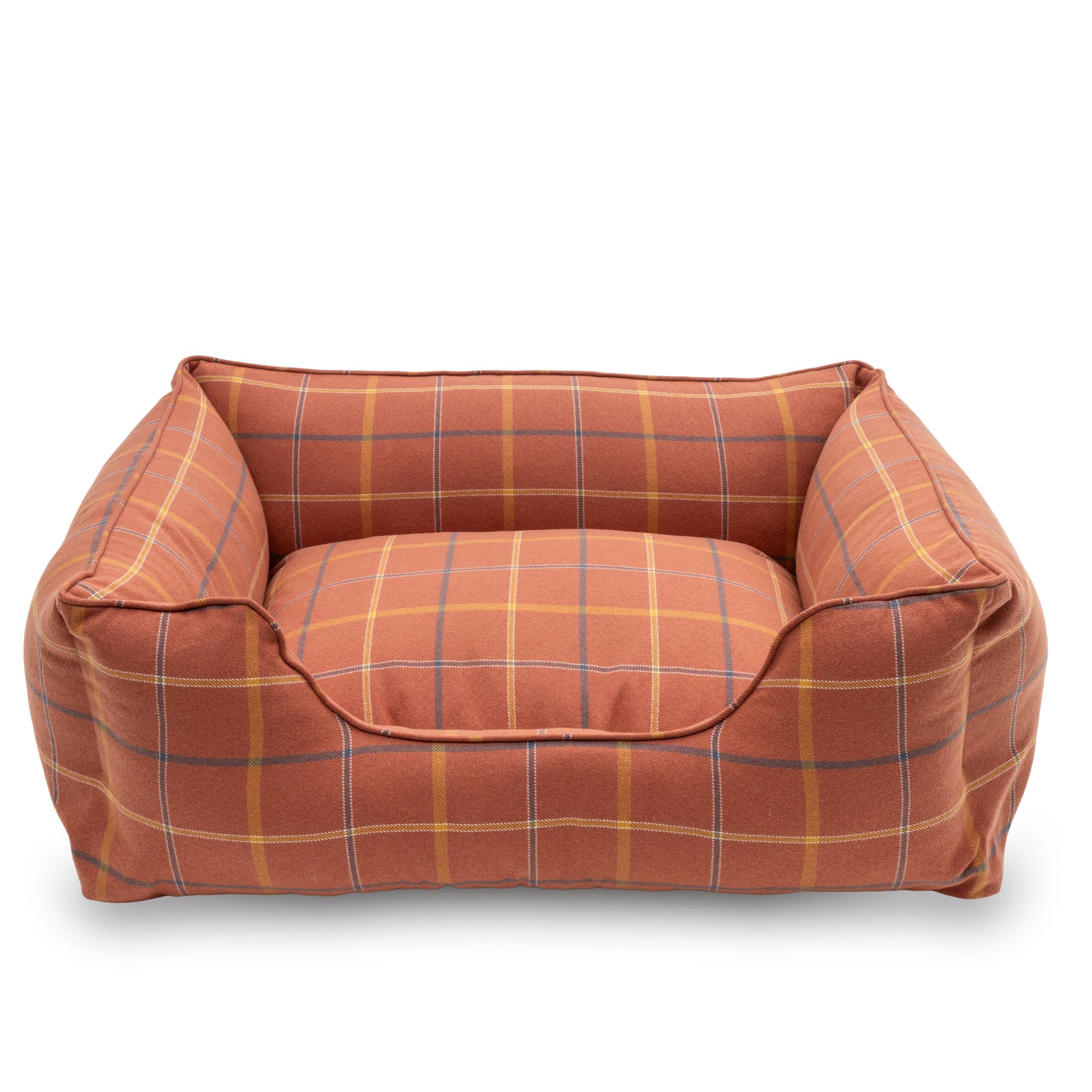 Pet Comfort  Alpha Ortopedik Kiremit Rengi Köpek Yatağı S 60x50cm - Görsel 1