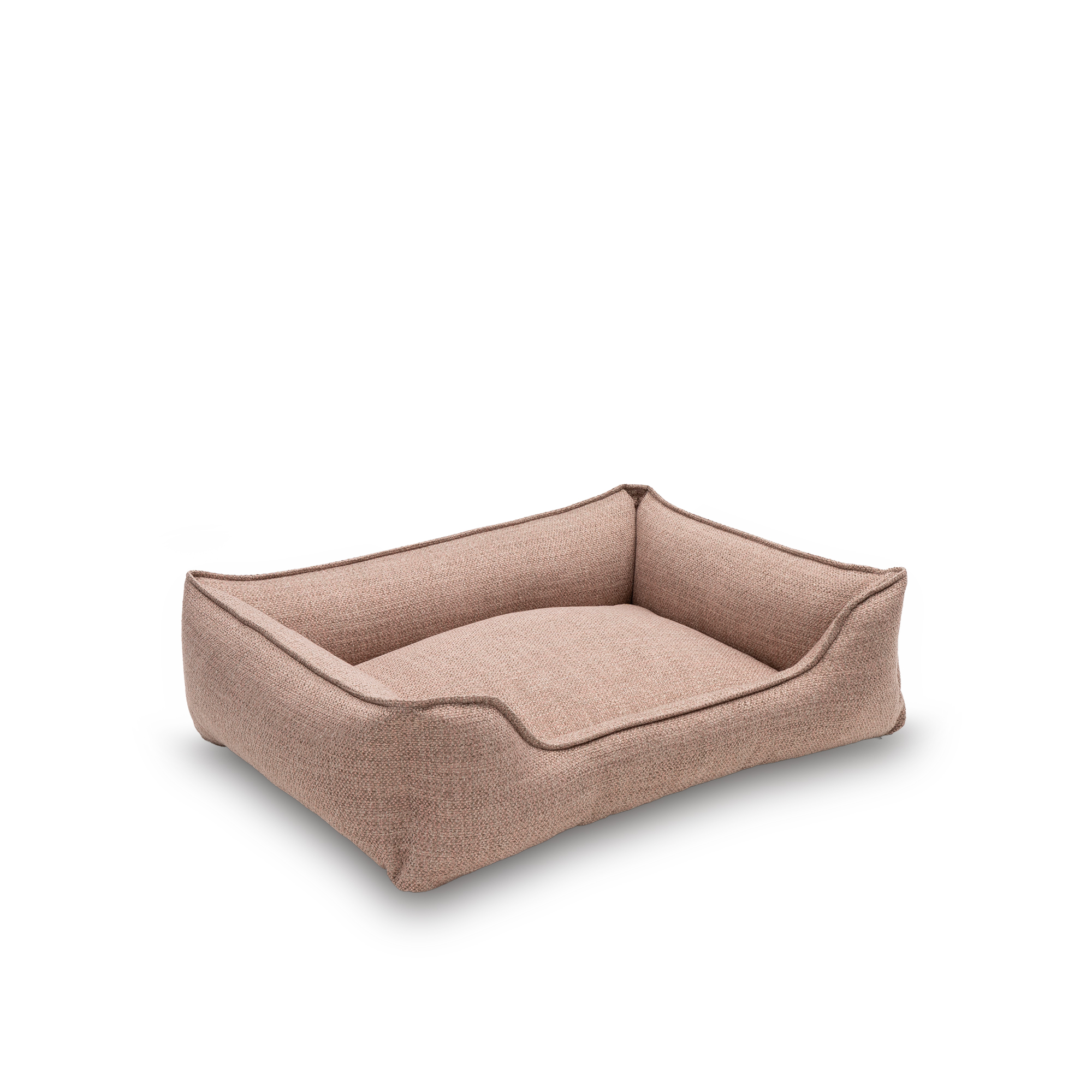 Pet Comfort Bravo Ortopedik Pudra Pembe  Köpek Yatağı L 90x70cm - Görsel 2