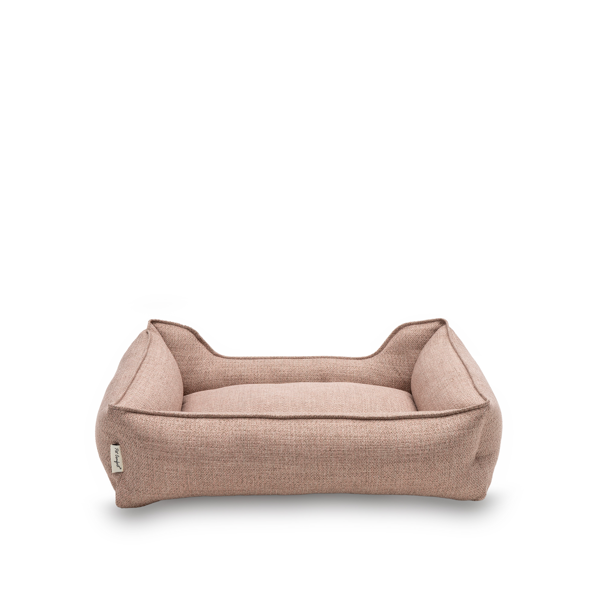 Pet Comfort Bravo Ortopedik Pudra Pembe  Köpek Yatağı L 90x70cm - Görsel 3