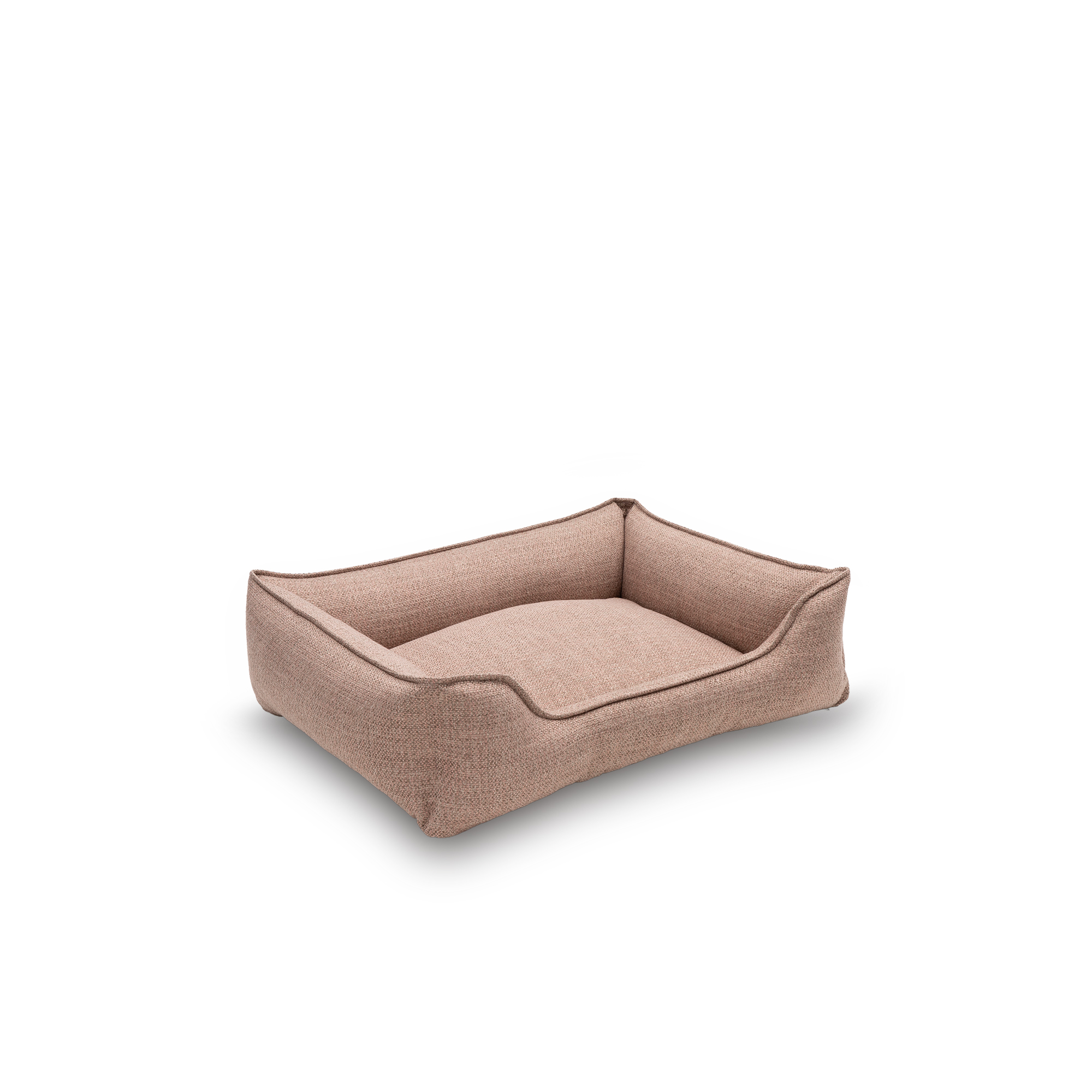 Pet Comfort Bravo Ortopedik Pudra Pembe  Köpek Yatağı M 75x60cm - Görsel 2