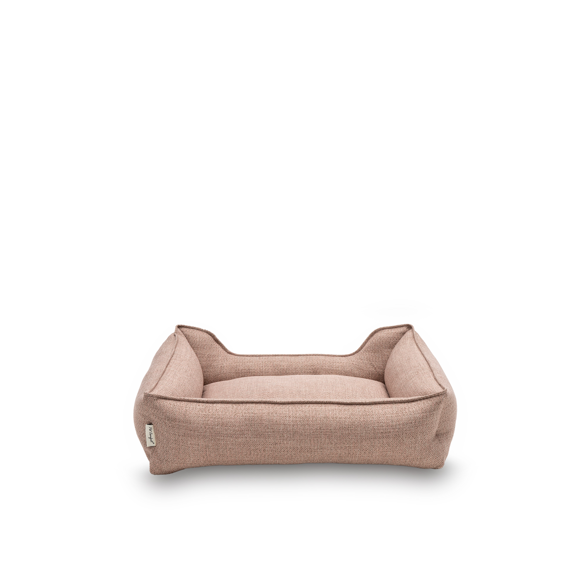 Pet Comfort Bravo Ortopedik Pudra Pembe  Köpek Yatağı M 75x60cm - Görsel 3