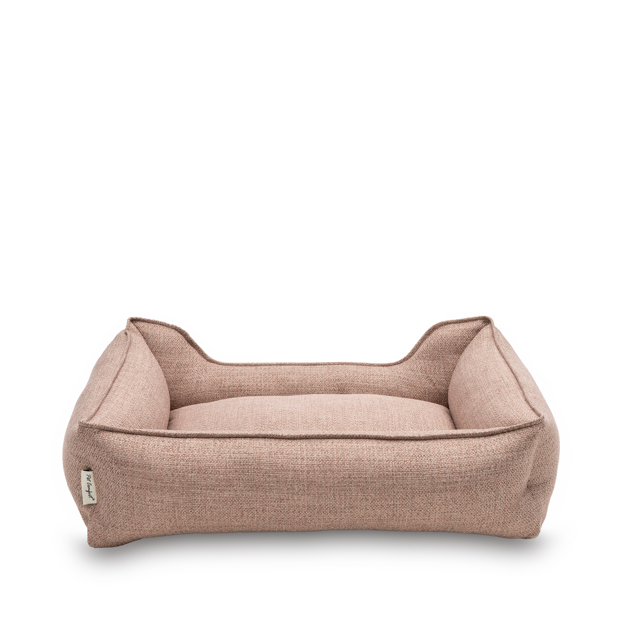 Pet Comfort Bravo Ortopedik Pudra Pembe  Köpek Yatağı XL 105x80cm - Görsel 3
