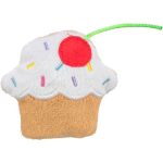 Trixie Kedi Oyuncağı, Dondurma ve Kek Şeklinde, Peluş, Kediotlu 7cm - Görsel 6