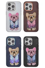 Venco iPhone 11 Cute Desenli Kapak - Siyah - Görsel 2