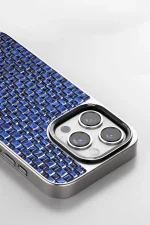 Venco iPhone 14 Pro Brand Kapak - Lacivert - Görsel 3