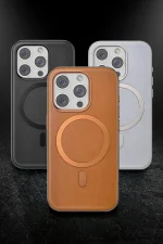 Venco iPhone 15 Pro Max Puskas Magsafe Kapak - Siyah - Görsel 3
