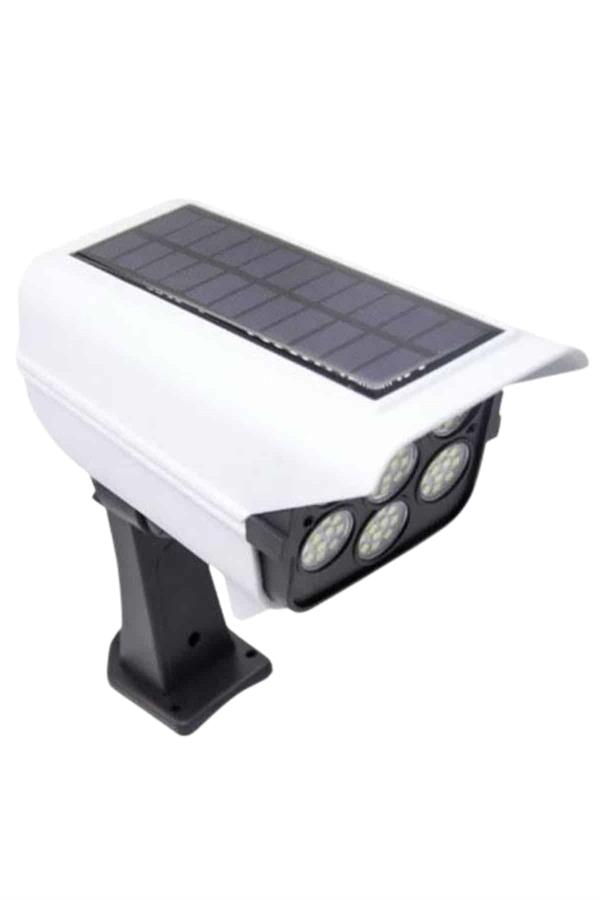 Compressed by jpeg-recompress Solar Bahçe Aydınlatması Hareket Sensörlü Uzaktan Kumandalı Kamera Görünümlü - Görsel 5
