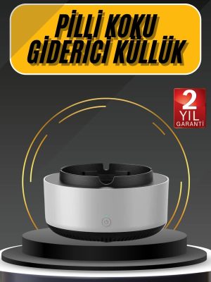 Kül Tablası Hava Temizleyici Araç Akıllı Küllük Duman Temizleyici