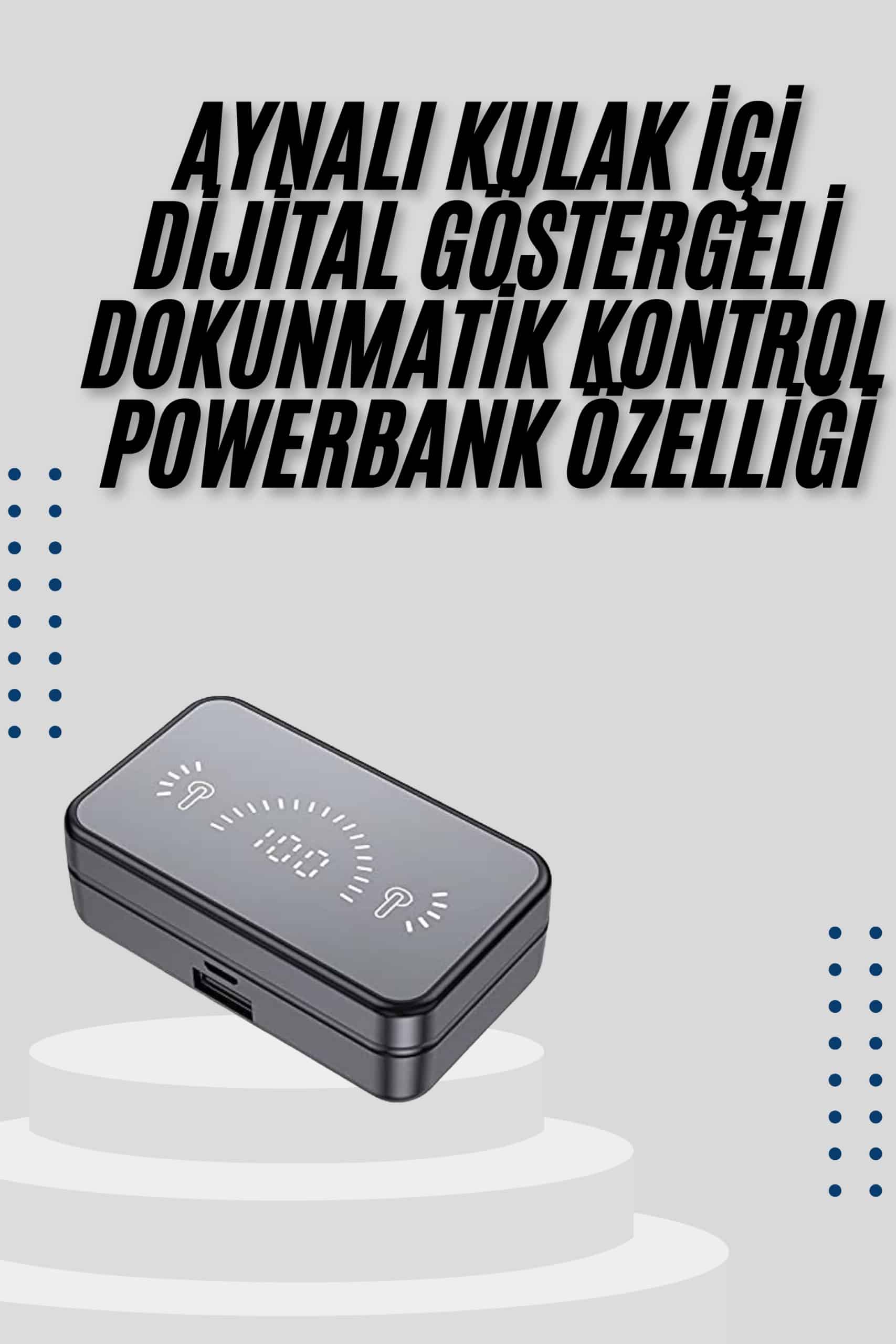 1215237_12-19-scaled-1.jpg İos Android Uyumlu Bluetooth Kulaklık Kablosuz Kulaklık Yüksek Basslı - Görsel 2