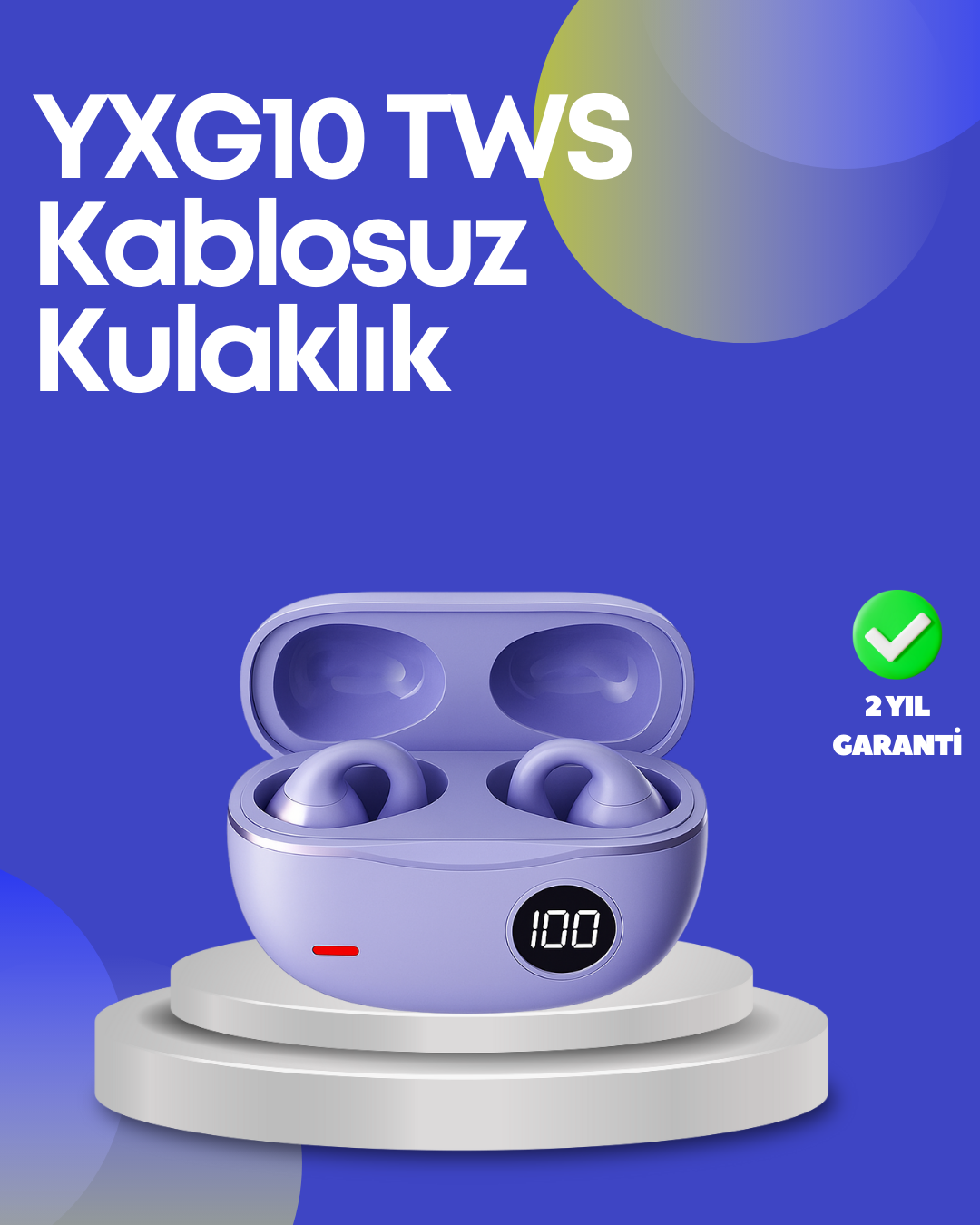 1238080_5-94.png YXG10 Bluetooth Kulaklık – Cilt Dostu, Uzun Pil, Çift Dil Destekli Akıllı Tasarım - Görsel 1
