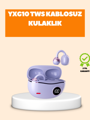 YXG10 Klipsli Açık Kulaklık – Spor İçin Uygun, APTX Ses, Ergonomik Yapı