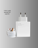 67W Type-C Turbo Şarj Cihazı – Aşırı Akım ve Isı Koruması, Seyahat Uyumlu - Görsel 5