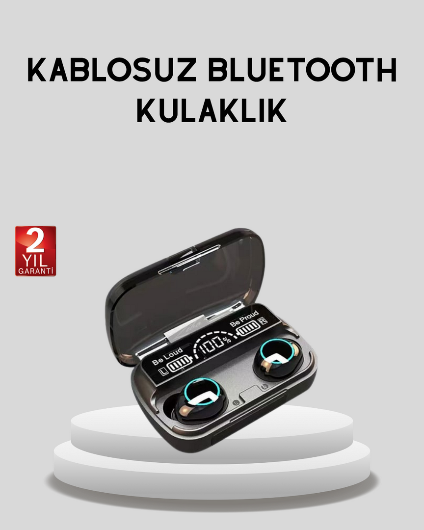 1241294_2-148.png Bluetooth 5.1 M10 TWS Kulaklık Ergonomik Tasarım Yüksek Ses Kaliteli - Görsel 1