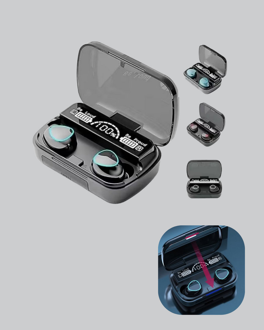 1241294_4-148.png Bluetooth 5.1 M10 TWS Kulaklık Ergonomik Tasarım Yüksek Ses Kaliteli - Görsel 2