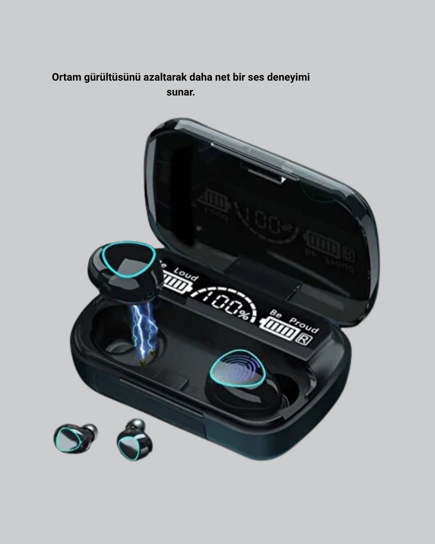 1241295_6-146.png Kablosuz Bluetooth Kulaklık 5.1 Uzun Pil Ömrü Gürültü Engelleme - Görsel 4