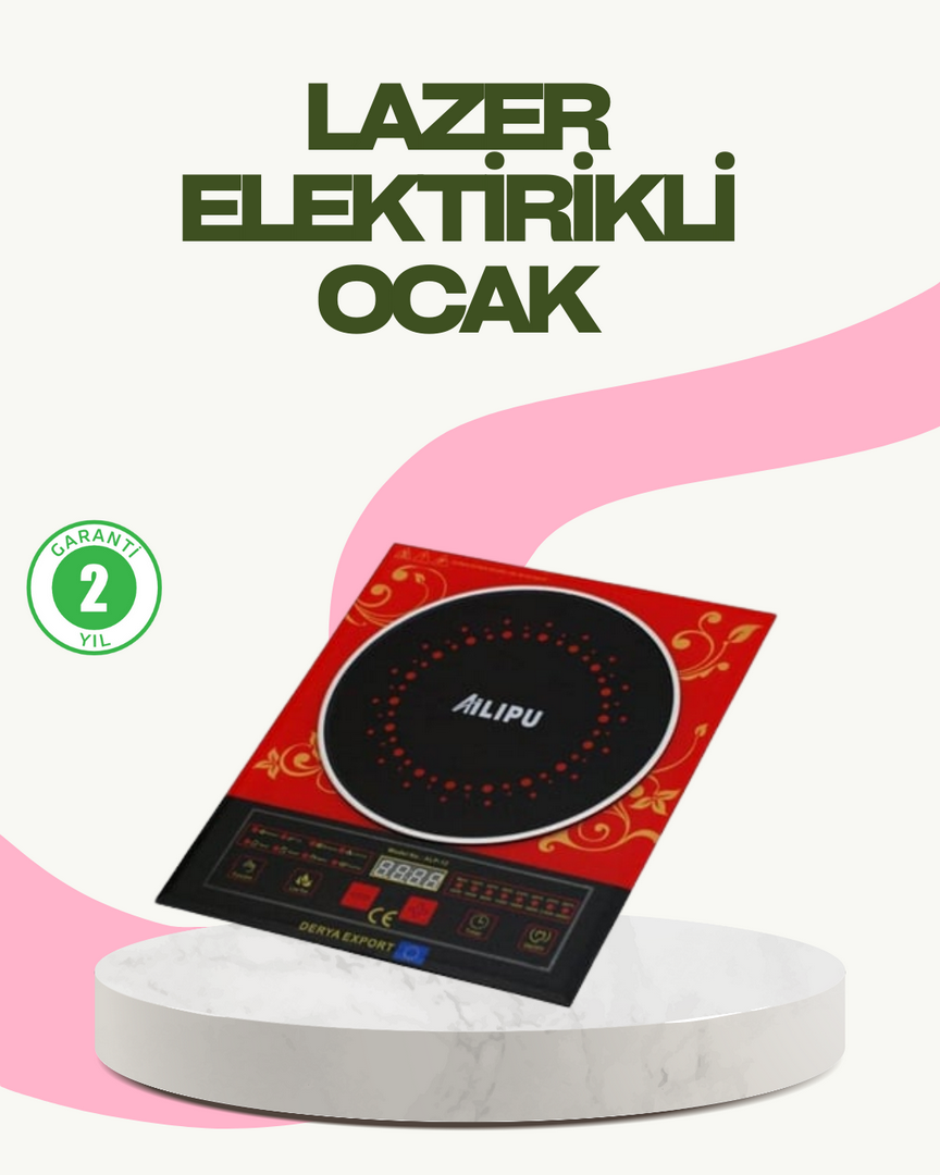 1243777_6-4.png 8 Akıllı Pişirme Menülü LED Ekranlı İndüksiyon Ocak - Görsel 1