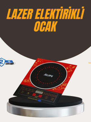 Dokunmatik Kontrollü 2400W Indüksiyon Ocak Zaman Ayarlı