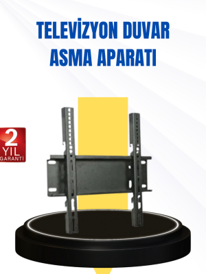 LED TV Askı Aparatı 32-42 İnç Uyumlu Sağlam Çelik Kompakt Tasarım