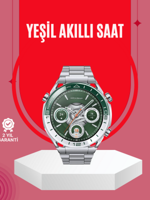 Amoled Smartwatch Harita Modlu Bluetooth Aramalı 3 Değiştirilebilir Kayışlı