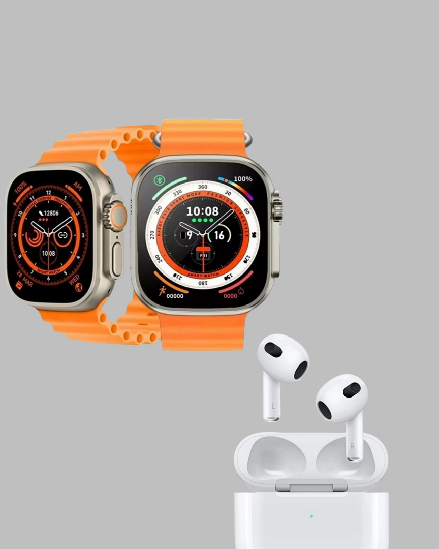 1246985_7-75.png Watch 9 Max Akıllı Saat 45 mm Geniş Ekran Kulaklık Seti - Görsel 2