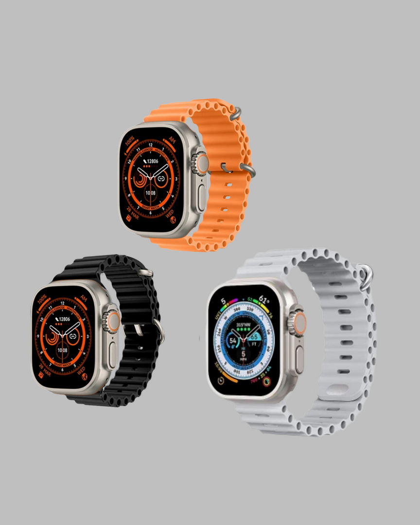 1246988_10-74.png Watch 9 Max Akıllı Saat Kulaklık Seti Sağlık Takipli 45 mm Geniş Ekran - Görsel 5