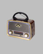 Nostalji Bluetooth Radyo FM AM SW Ahşap Eskitme Tasarım - Görsel 5