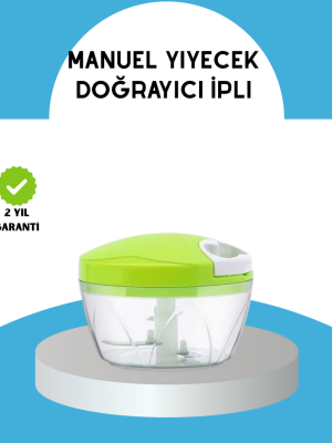 Hızlı Manuel Soğan Doğrayıcı Mutfak Aparatı