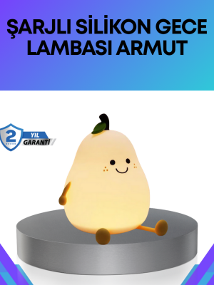 Modern Armut Gece Lambası Kablosuz Şarjlı LED Aydınlatma