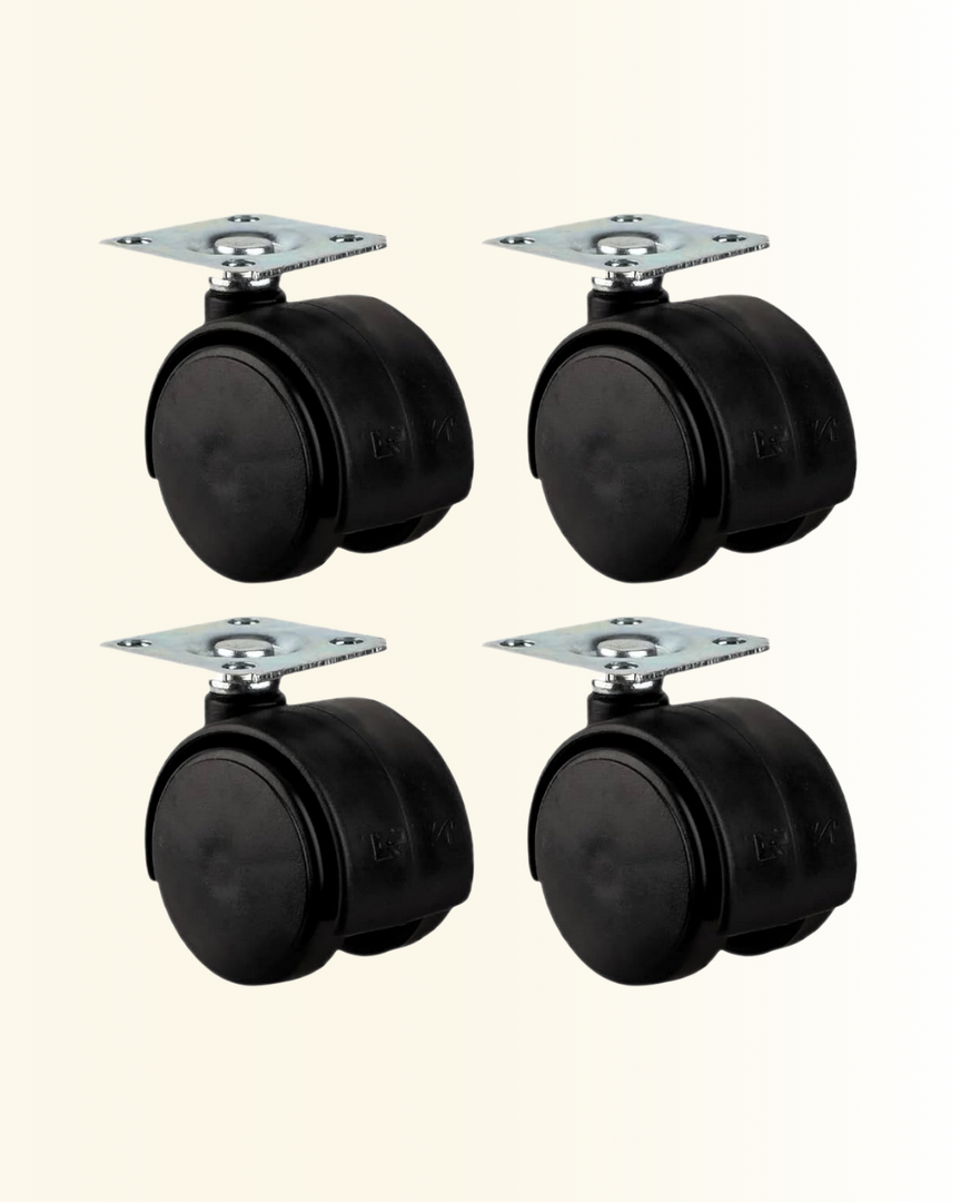 1247456_8-91.png 6 cm Kilitsiz Masa Ayağı Tekerleği 4’lü Set Çok Amaçlı - Görsel 3