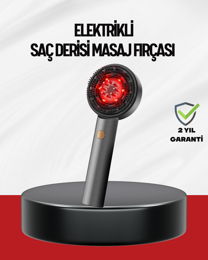 1247460_3-120.png Saç Büyüme Destekleyici Elektrikli Masaj Tarak Yağ Aplikatörlü - Görsel 1