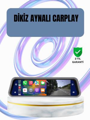 Ön Arka Kameralı Dokunmatik Dikiz Aynası 170° Geniş Açı