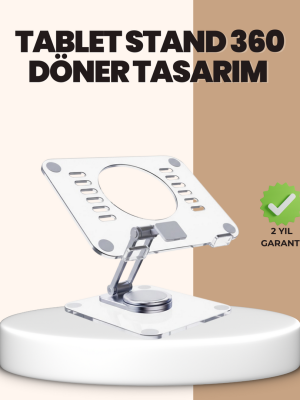 Taşınabilir Katlanır Tablet Braketi Masaüstü Stand