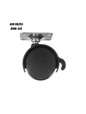 KİLİTLİ 4CM AYAK