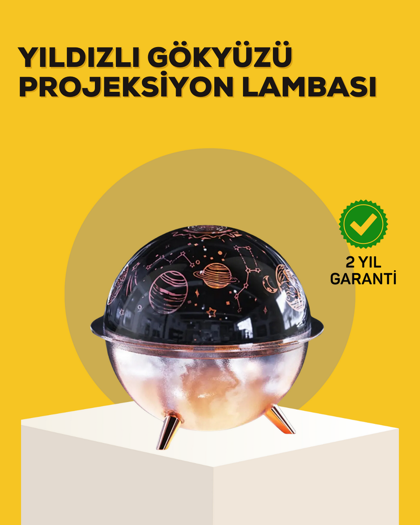 1247784_5-113.png Yıldızlı Gökyüzü Efektli Uzay Temalı Nemlendirici Lamba - Görsel 1