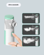 Şarjlı Taşınabilir Ultrasonik Nebulizatör Ultra Sessiz - Görsel 4