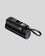 2000mAh Mini Powerbank Dahili Konektörlü PD 20W - Görsel 4